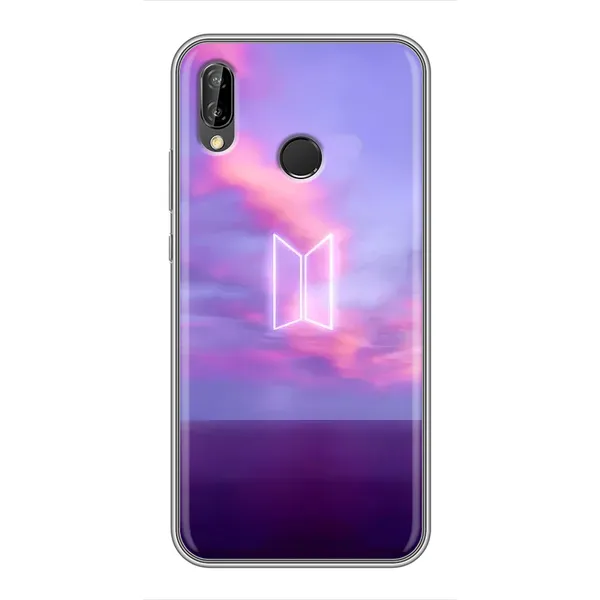 Чехол с принтом «BTS логотип» для Huawei P Smart 2019 Чехол с принтом «BTS логотип» для Huawei P Smart 2019