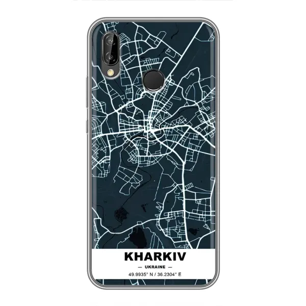 Чехол с принтом «Харьков» для Huawei P Smart 2019