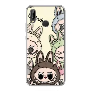 Чохол з Лабубу на Huawei P Smart 2019 (Золота мавпа Bored Ape)
