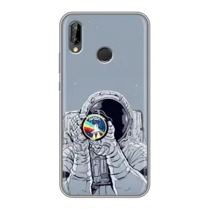 Чехол с принтом «Космонавт фото» для Huawei P Smart 2019