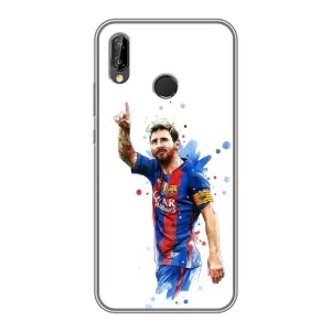 Чехлы Месси для Huawei P Smart 2019 (AlphaPrint) (Лео Месси)