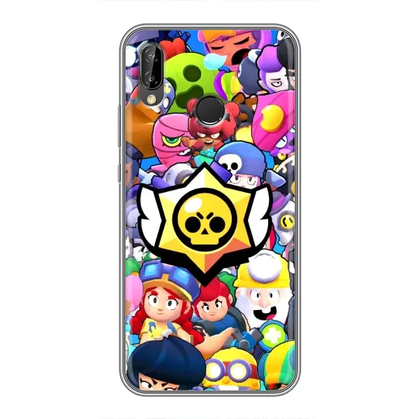 Чехол с принтом «Лого Brawl Stars» для Huawei P Smart 2019 Чехол с принтом «Лого Brawl Stars» для Huawei P Smart 2019