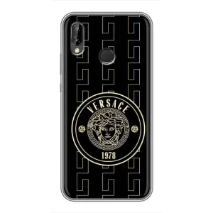 Чохол з принтом «Лого Версаче» для Huawei P Smart 2019