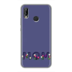 Чохол з принтом «Мама в квітах» для Huawei P Smart 2019