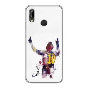 Чехлы Месси для Huawei P Smart 2019 (AlphaPrint) (Messi Barca)