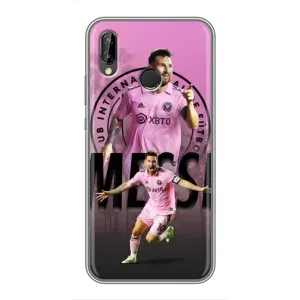 Чехлы для Хуавей Пи Смарт 2019 - Лео Месси Маями (Messi Miami)