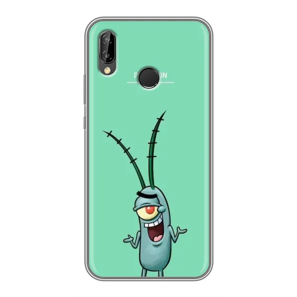 Чехол с принтом «Персонаж Планктон» для Huawei P Smart 2019 Чехол с принтом «Персонаж Планктон» для Huawei P Smart 2019