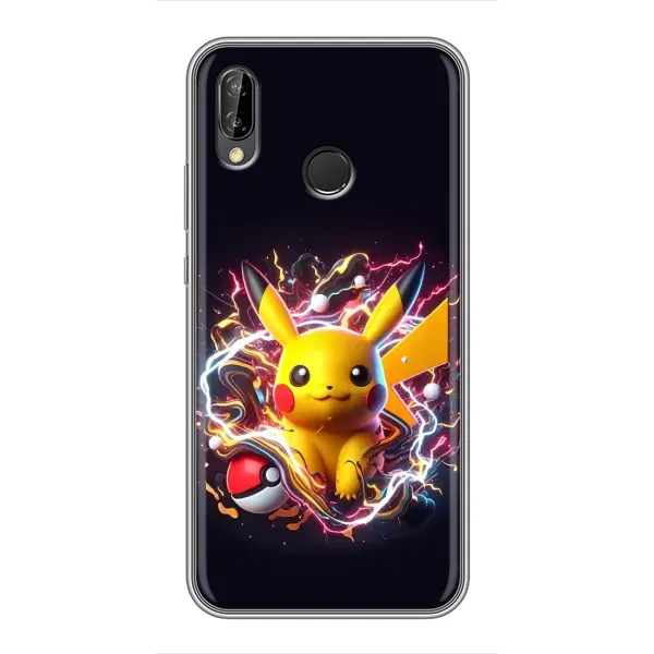 Чехол с принтом «Пикачу с мячом» для Huawei P Smart 2019