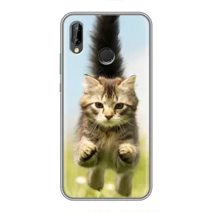 Чохли з Котиками для Huawei P Smart 2019 (VPrint) (Прижок кота)