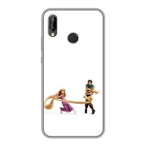 Чехол Рапунцель для Huawei P Smart 2019 (Рапунцель и Флин)