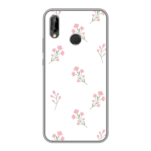 Чехол с принтом «Розовые цветы» для Huawei P Smart 2019 Чехол с принтом «Розовые цветы» для Huawei P Smart 2019
