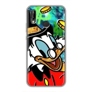 Чехлы для Хуавей Пи Смарт 2019 - Scrooge MagDag (PREMIUMPrint) (Счастлива Утка)