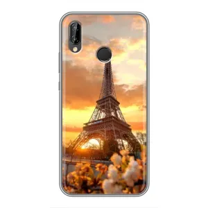Чохол Ейфелева Вежа Huawei P Smart 2019 - (AlphaPrint) (Сонячня вежа)