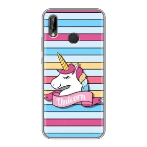 Чохол для Хуавей П Смарт 2019 - (Єдинорожки - Новинки) (AlphaPrint) (Unicorn)