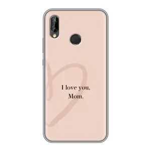 Чохол з принтом «Серце мамі» для Huawei P Smart 2019