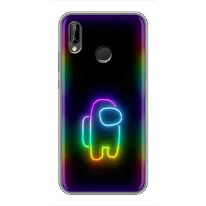Чохли Амонг Ас для Huawei P Smart 2019 (AlphaPrint) (Яскравий скін)