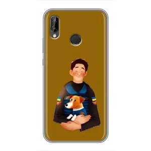 Чехлы с картинкой собаки Патрон для Huawei P Smart 2019 (AlphaPrint) (ЗСУ Патрон)