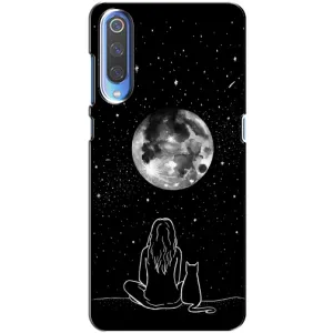 Чохол з малюнком кіт на Huawei P Smart 2020 (Дівчина з котом)
