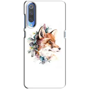 Чохли з картинкою Лисичка для Huawei P Smart 2020 (VPrint) (Лиса в квітах)