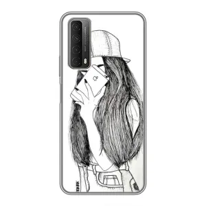 Чохол з принтом «Фото дівчини» для Huawei P Smart 2021