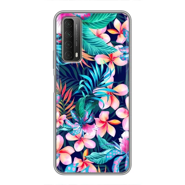 Чохол з принтом «Мальовничі квіти» для Huawei P Smart 2021