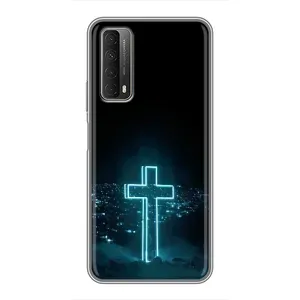 Чехол для Huawei P Smart 2021 (AlphaPrint) - (Христианские)