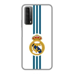 ФК Реал Мадрид чохли для Huawei P Smart 2021 (AlphaPrint) (Реал Мадрид на білому)