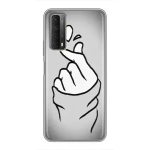 Чехол с принтом «Значок Love» для Huawei P Smart 2021