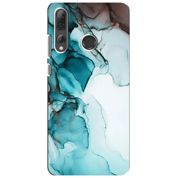 Чохол з принтом «Бірюзовий мрамор» для Huawei P Smart Plus 2019