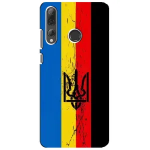 Украинские Чехлы для Huawei P Smart Plus 2019 с картинкой УПА (AlphaPrint) (Прапор УПА)