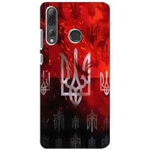 Украинские Чехлы для Huawei P Smart Plus 2019 с картинкой УПА (AlphaPrint) (ГЕРБ УПА)