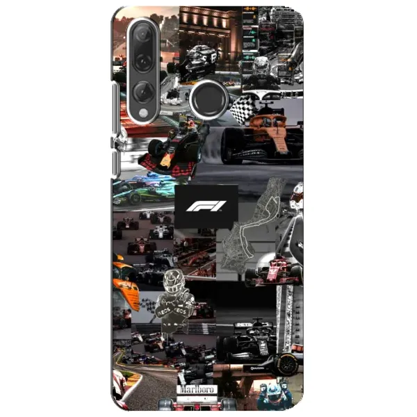 Чохол з принтом «Гоночний колаж Ф1» для Huawei P Smart Plus 2019 Чохол з принтом «Гоночний колаж Ф1» для Huawei P Smart Plus 2019