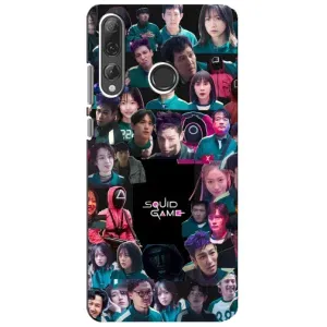 Чохол Гра в кальмара для Huawei P Smart Plus 2019 (Колаж Гра кальмара)