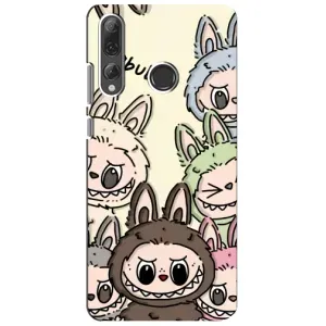 Чохол з Лабубу на Huawei P Smart Plus 2019 (Золота мавпа Bored Ape)