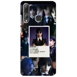 Чохли Венсдей на Huawei P Smart Plus 2019 Уенсдей (AlphaPrint) (колаж Венздей)