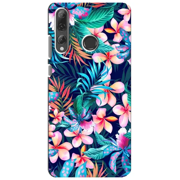 Чохол з принтом «Мальовничі квіти» для Huawei P Smart Plus 2019