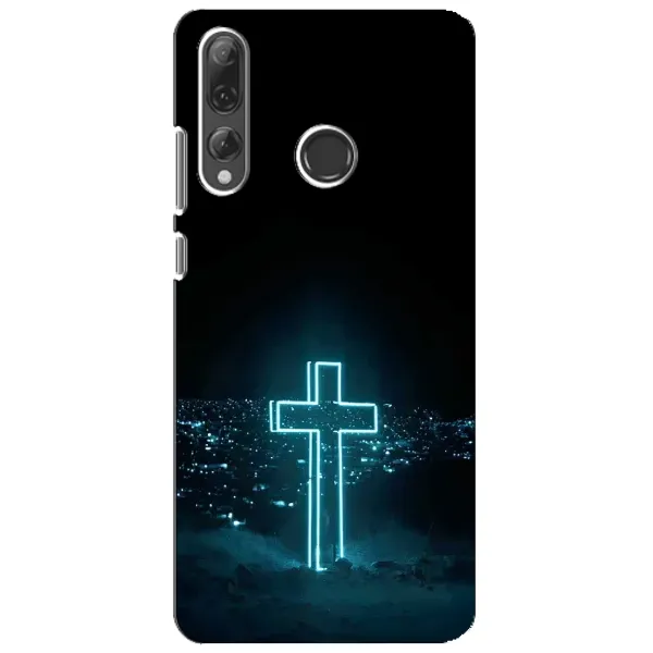 Чехол с принтом «Крест и город» для Huawei P Smart Plus 2019 Чехол с принтом «Крест и город» для Huawei P Smart Plus 2019