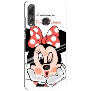 Міккі Маус чохол для Huawei P Smart Plus 2019 (AlphaPrint - Мультяшні) (Маус Мінні)