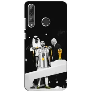 Чохли для Huawei P Smart Plus 2019 (Leo чемпіон) (AlphaPrint) (Мессі коронований)