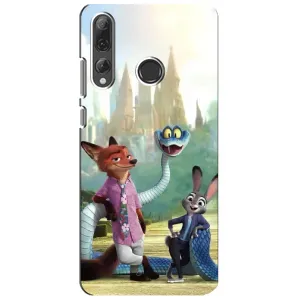 Чохол Зоотрополіс на Huawei P Smart Plus 2019 (Герої мультфільму Зоотрополіс)