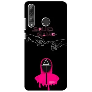 Чохол Гра в кальмара для Huawei P Smart Plus 2019 (Мінімалізм Гра кальмара)
