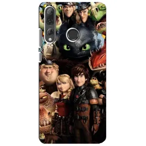Чохол як приборкати дракона на Huawei P Smart Plus 2019 (Персонажі дракона)