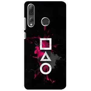 Чохол Гра в кальмара для Huawei P Smart Plus 2019 (Символи Гра кальмара)
