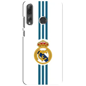 ФК Реал Мадрид чохли для Huawei P Smart Plus 2019 (AlphaPrint) (Реал Мадрид на білому)