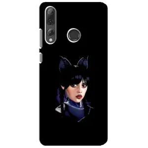 Чохли Венсдей на Huawei P Smart Plus 2019 Уенсдей (AlphaPrint) (серйозна Венздей)