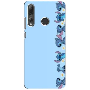 Чохол з принтом Стіч на Huawei P Smart Plus 2019 (Стіч фон)