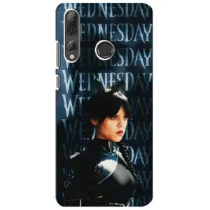 Чохли Венсдей на Huawei P Smart Plus 2019 Уенсдей (AlphaPrint) (Венздей кішка)