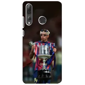 Чохол з футболістом Ламін Ямаль Huawei P Smart Plus 2019 (Ямаль з кубком)