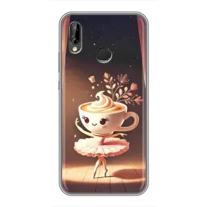 Чохол з мемом Тралалело тралала на Huawei P Smart Plus , Nova 3i, INE-LX1 (Балерина капучина)