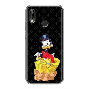 Чехли для Huawei P Smart Plus , Nova 3i, INE-LX1 - Скрудж МакДак Louis Vuitton (PREMIUMPrint) (Богатство Макдака)